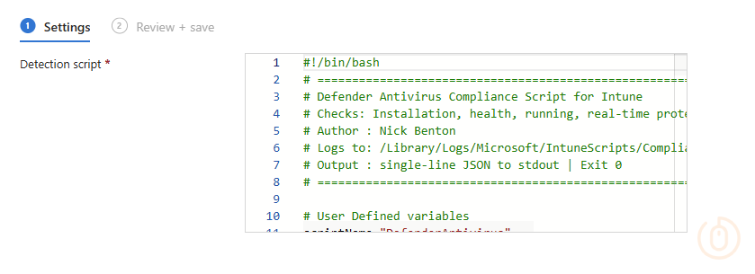 mac Custom Compliance Script