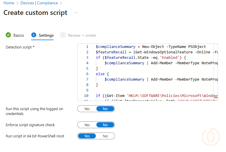 Creating a Custom Compliance Discovery script for Windows